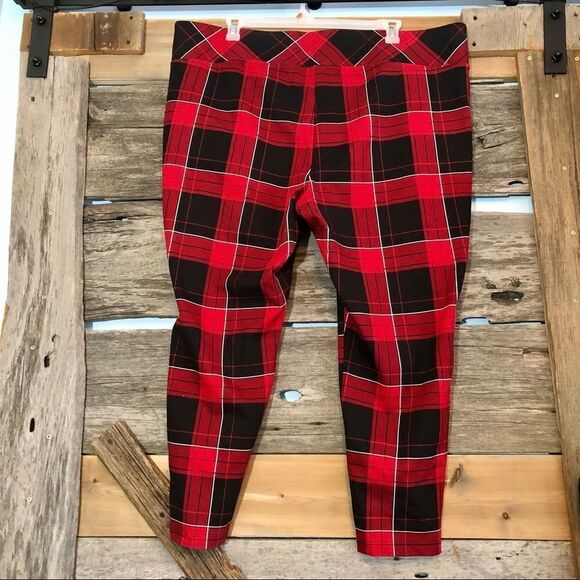 TORRID NWOT plaid skinny leg pant plus size 4X - Picture 5 of 5